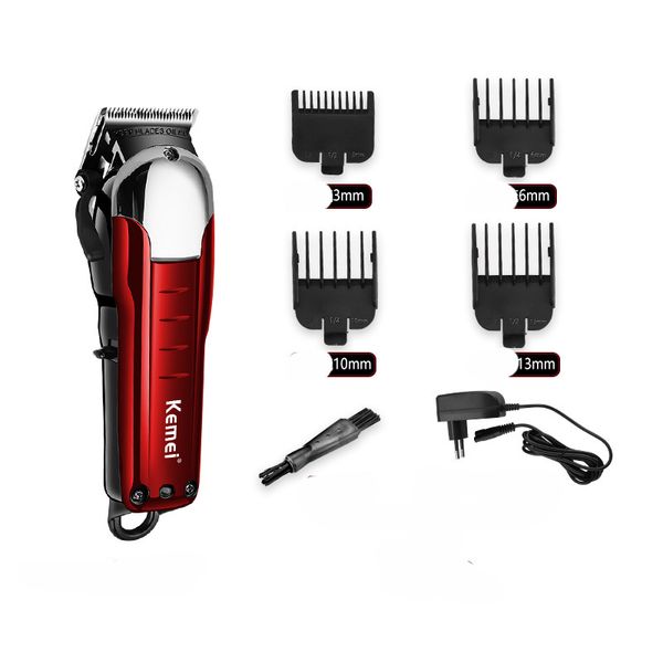

kemei professional cordless hair trimmer powerful hair clipper haircut machine electric cutter hair cutting beard razor barber