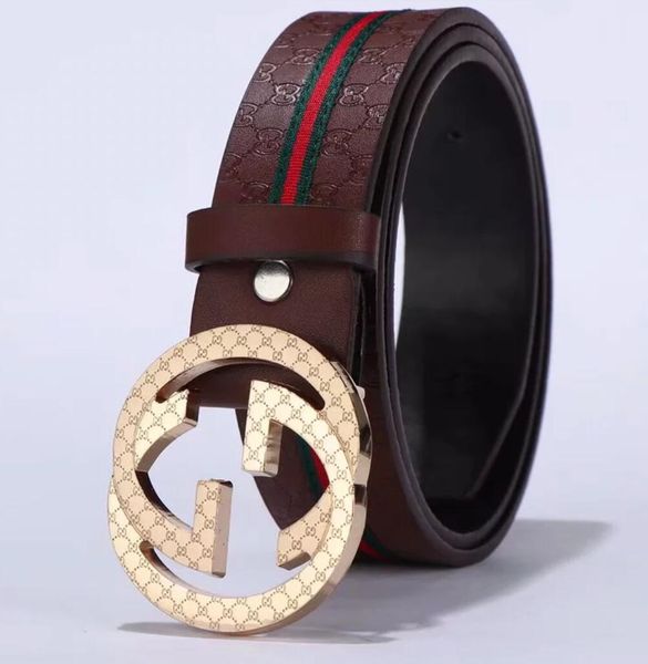 

2020 men's and women's casual belt fashion business flat buckle multi-color belt, party first choice, delivery, Black;brown