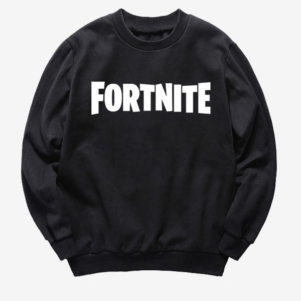 

fashion-fortnite mens designer t shirts long sleeve crew neck women pullover sport sweatshirt print letter casual new clothingacd6, White;black