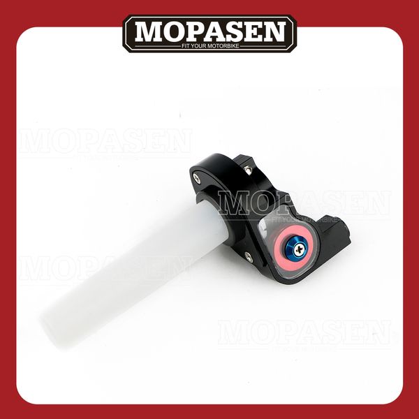 

motorcycle accessories aluminum throttle grip quick twist gas throttle settle fit dirt pit bike visual grips racing atv