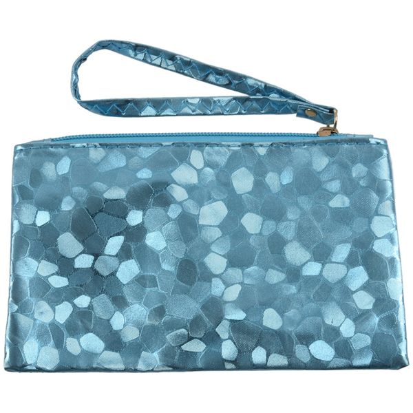 

новый женский клатч кошелек сумка маленькая сумка на молнии металлик, синий, Red;black