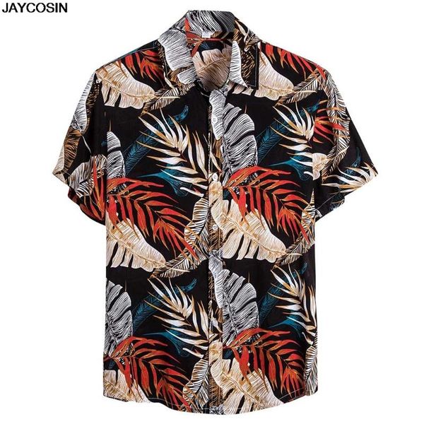 

klv mens ethnic short sleeve casual cotton linen print hawaiian shirt blouse ropa hombre elegante guayabera camisa hombre 1226, White;black