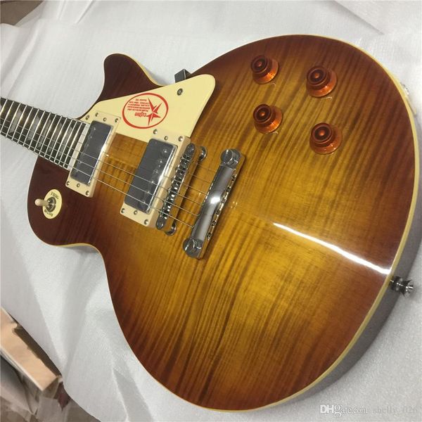 

delivery upgrade custom store 1959 r9 tiger flame lp electric guitar standard lp 59 electric guitar wholesale guitars guitarra