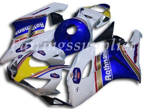 

новый (литье под давлением) abs обтекатель комплекты подходят для honda cbr1000rr (2004 2005) cbr1000rr 04 05 обтекатели набор синий белый ж