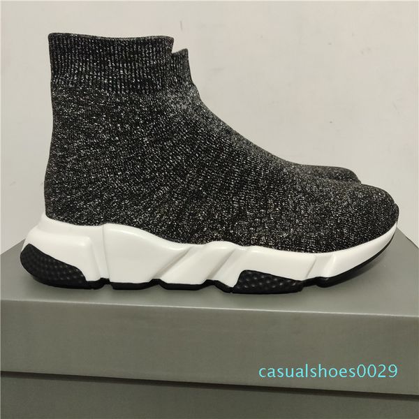 

2019 designer sneakers trainer runner black triple black fashion flat socks boots casual shoes size 36-45 c29