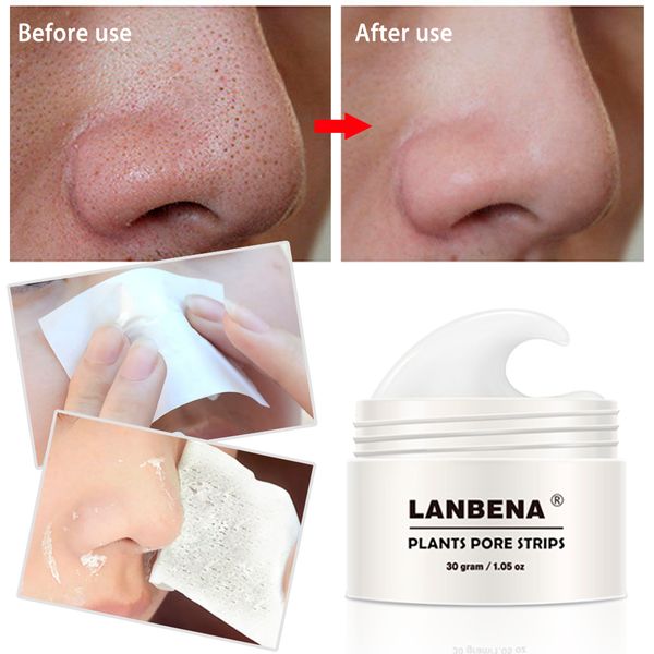 

2019 новый стиль lanbena средство для снятия угрей носовая маска pore strip черная маска пилинг для лечения акне черный глубокий очищающий у
