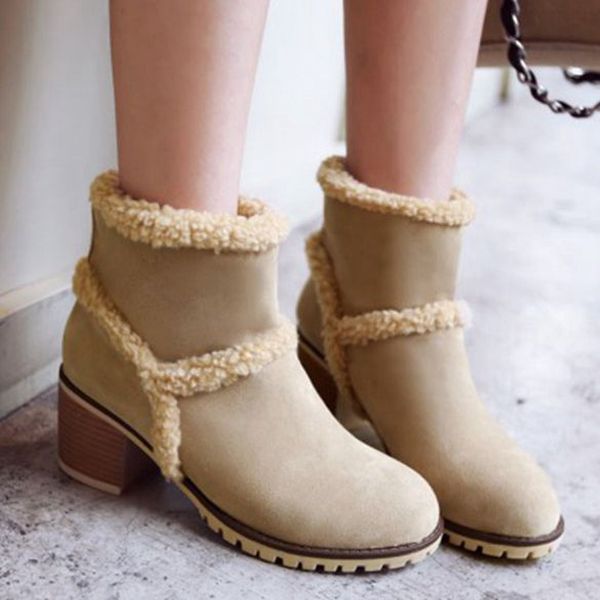 

adisputent women's shoes with pointed snow boots are not tied with sets of fashion color matching casual shoes 2019 new fashion, Black