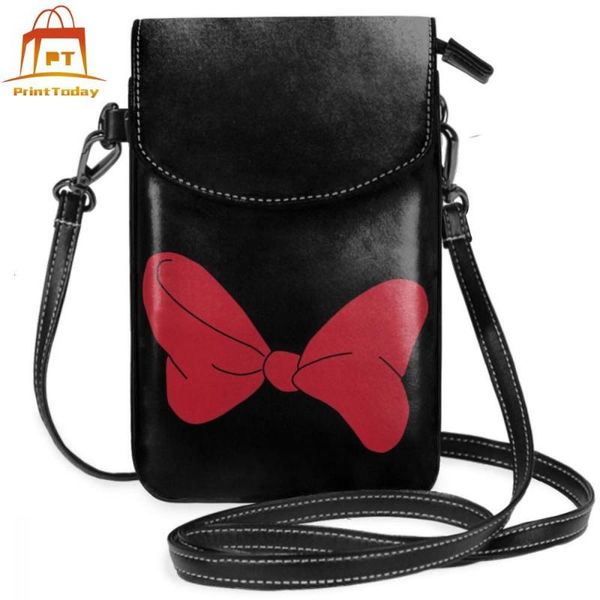 

shoulder bag mouse bow leather bag trendy mini women bags crossbody teenage wedding purse