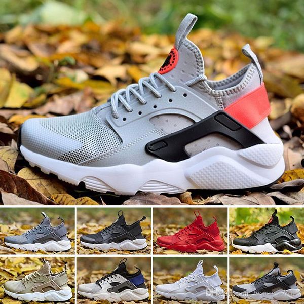 

2019 new color huarache id custom running shoes for men navy blue tan air huaraches sneakers designer huraches brand hurache trainers