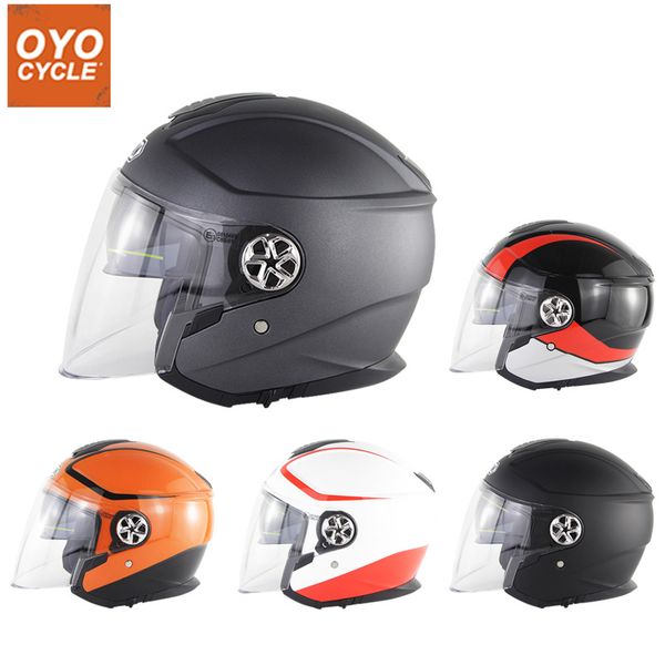 

мотоциклетный шлем double lens open face helmet мужчины женщины скутер мотоцикл