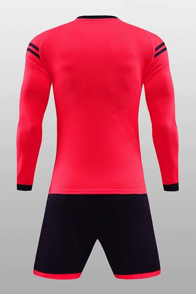 

2019 men training football sets with shorts uniforms reversible football jerseys for that home and away look kits sports b41-10, Black;red