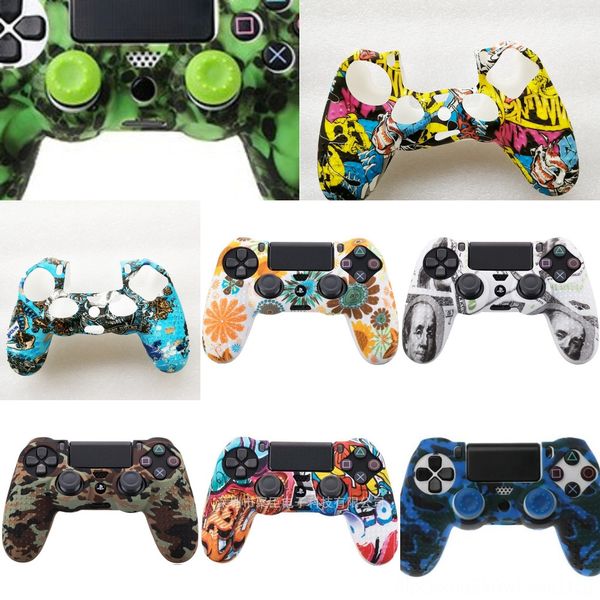 

r4lfy высококачественный силиконовый гель резиновый мягкий защитный чехол для геймпада чехол для playstation 4 ps4 pro ps4 slim grip joystic