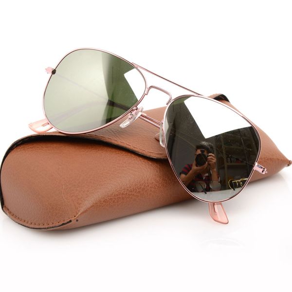 

58mm sun glasses mans glasses womans with classic 3025 sunglasses designer pilot brand ray sun sunglasses original qvvwj, White;black