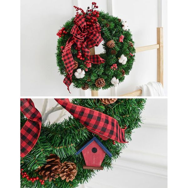 

christmas garlands hanging wreath door shop home window christmas decoration e65b