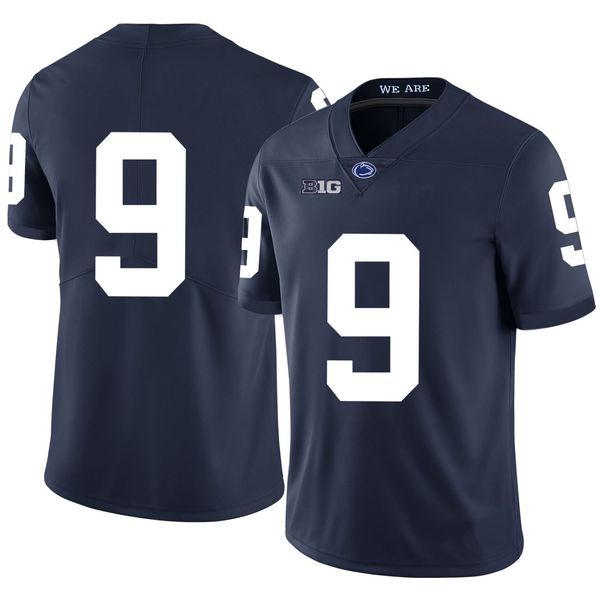 

trace mcsorley stitched mens penn state nittany lions tyler davis troy apke trevor williams white navy blue ncaa college jersey, Black