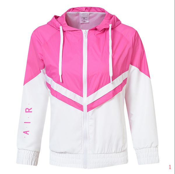 

fashion brand sport jacket for women spring autumn windbreaker sweatshirt outwear 2020 new arrival 4 color size gl2004251, Black;brown