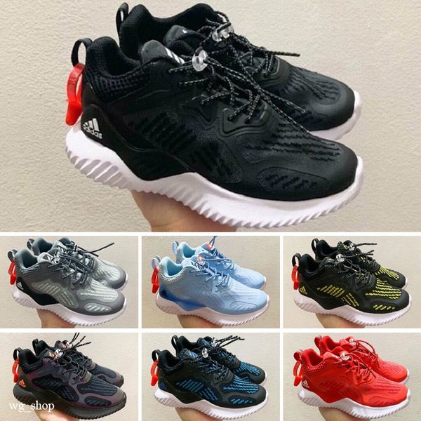 

2020 kids leather and fabric breathable kid outdoor shoes og tpu built in kids outdoors cushioning athletic shoes 28-35, Black