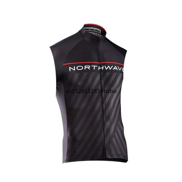 

nw bicycle team jersey 2020 bicycle outdoor clothing sport bike shirt bike wear sleeveless maillot wear, Black