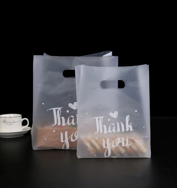 

thank you plastic gift bags, plastic shopping bags, retail party favor bag 50pcs/lot