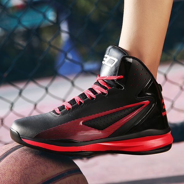 

autumn new couple shoes basketball shoes male and female students korean version of the big high game outdoor boots