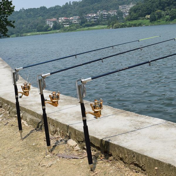 

2018 2.7m & 3.0m automatic fishing rod (without reel) ideal sea river lake pool fish with stainless steel hardware