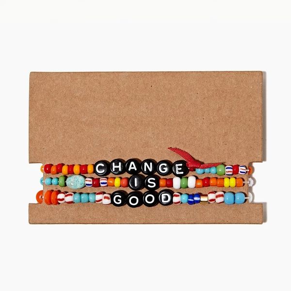 

shinus rainbow bracelet for women resin beads bracelets letter customize pulsera 2020 colorful boho summer fashion love jewelry, Black