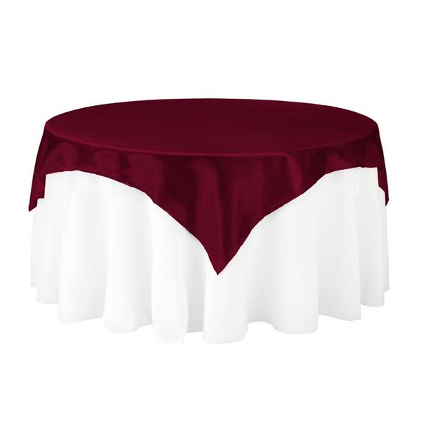 

classic black & white table cover cloth banquet wedding birhtday party 145x145cm (1pcs