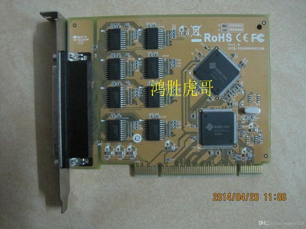 

100% рабочий оригинал для sunix ser 5066a rs232 / ser5066rk ver1. 0