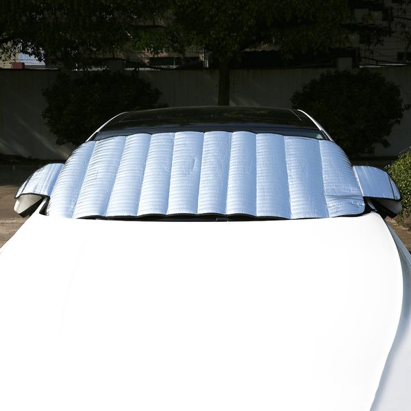 

8pcs car windscreen cover anti snow frost shield dust protection heat sun shade