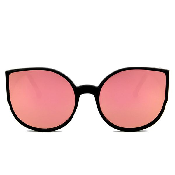 

women cat eye sunglasses fashion coating mirror cool vintage sun glasses for female vintage eyewear uv400 gafas oculos, White;black