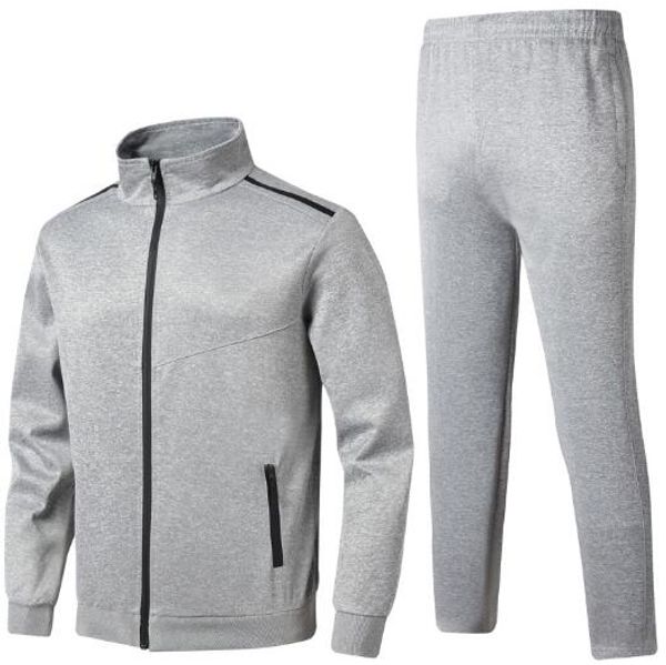 

men's sports suit large size comfortable and breathable l-4xl 2852#, White;black
