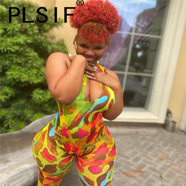 

fashion print beach style women's playsuits hollow out design catsuits casual tight shorts sports playsuits, Black;white