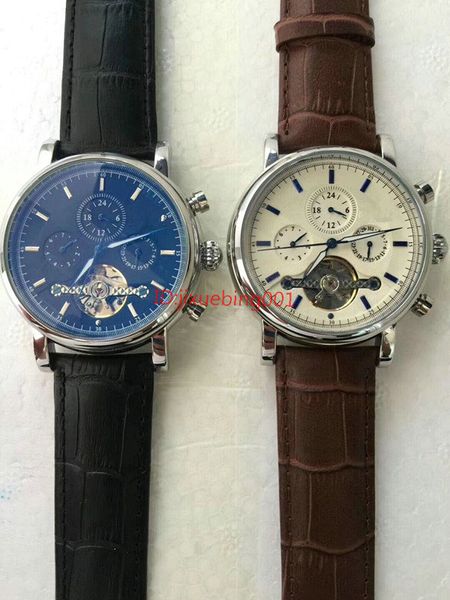 

высокое качество автоматические часы мужчины механические алмазные часы часы скелет турбийон спортивные наручные часы relogio masculino, Slivery;brown