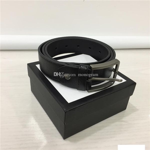

belt designer belts mens designer belts leather business belt buckles luxury belts black strap big gold buckle womens belt gift with box, Black;brown