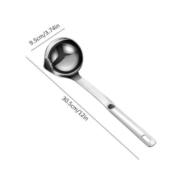 

нефть суп разделение longhandle кухня масляный фильтр spoon из нержавеющей стали скиммер ложка растительное масло фильтр совок для тушеное л