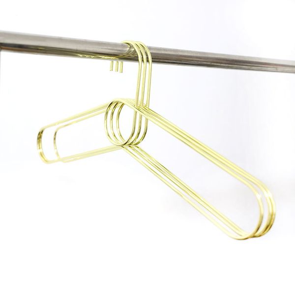 2019 Cloth Hanger Durable Metal Iron Closet Adult Shirt Coat