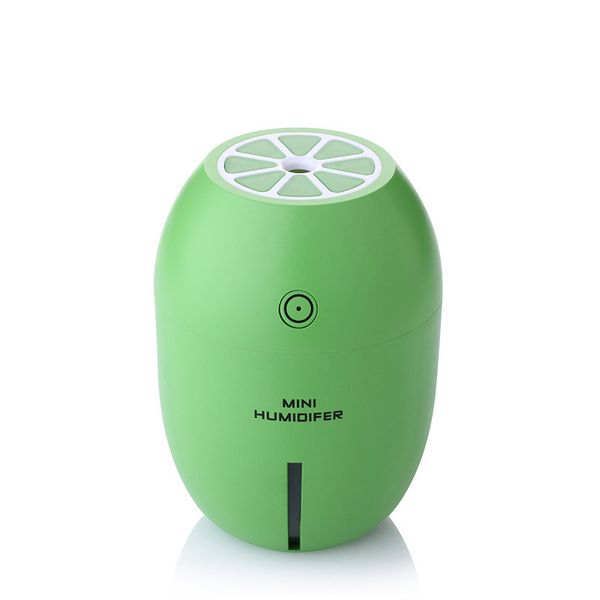 

rylybons usb lemon ultrasonic humidifier 180ml portable led light mini air purifier atomization fresheners for home office car