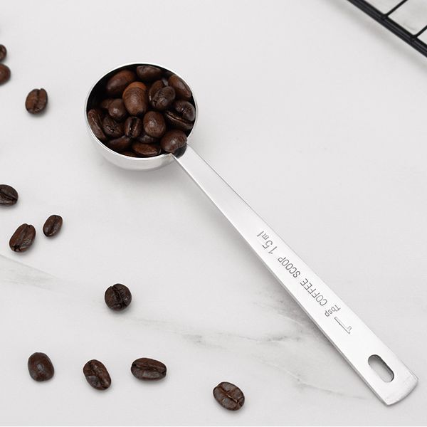 

stainless steel 15 ml milk powder coffee measuring spoon seasoning spoon baking scale measuring spoon