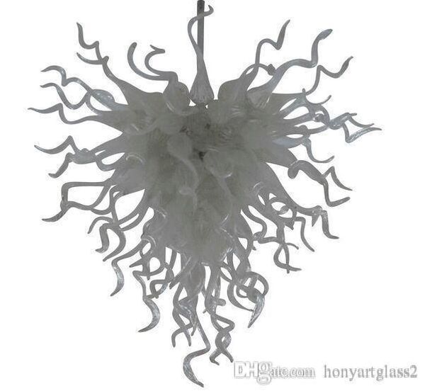 

fancy glass white chandelier art decor blown glass crystal l home office room decor led ac hanging glass chandelier light