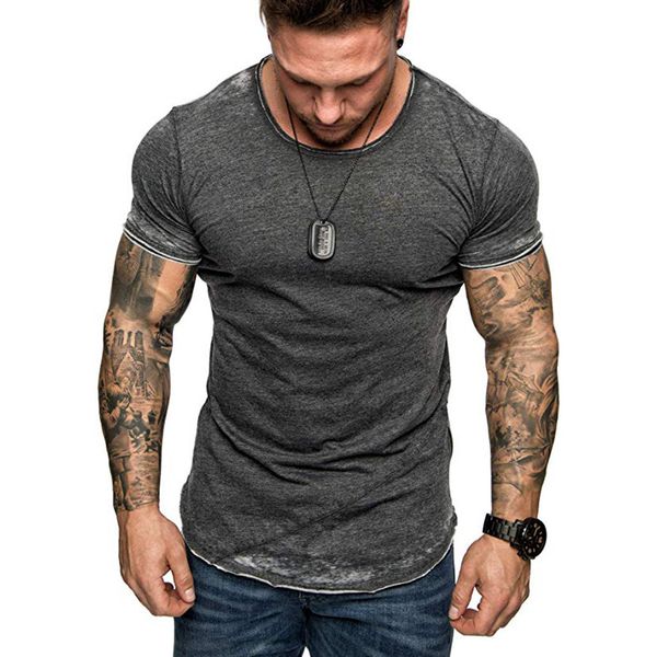 

camiseta t-shirts men t shirt short sleeve solid color zipper t shirt mens tees round neck stitching ropa hombre tshirt men, Black;blue