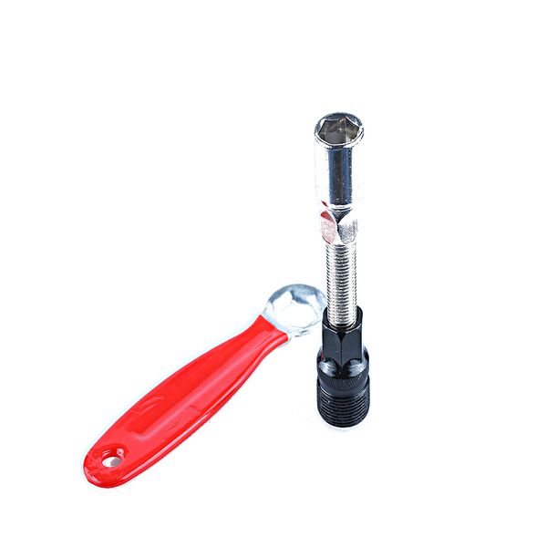 

1pc home decor bicycle cycle crank puller remover wrench handle spanner bike repair tool durable hand tool new home improvement