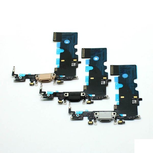 

1pcs for iphone 8 8 plus charger charging port dock usb connector data flex cable headphone jack flex ribbon