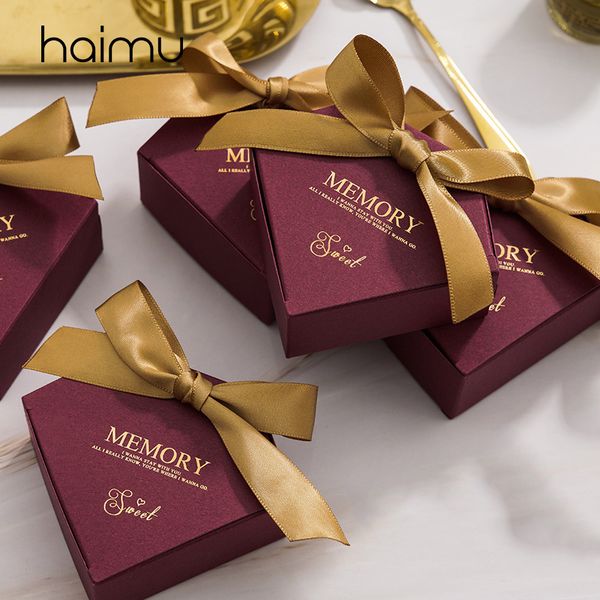 

10pcs creative wedding favor and sweet gift bags candy box for wedding baby shower birthday guests event gifts party supplies