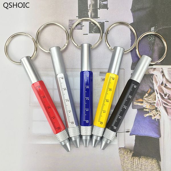 

100pcs/set creative stationery multifunctional ball pen keyboard tool pen scale tool, Blue;orange