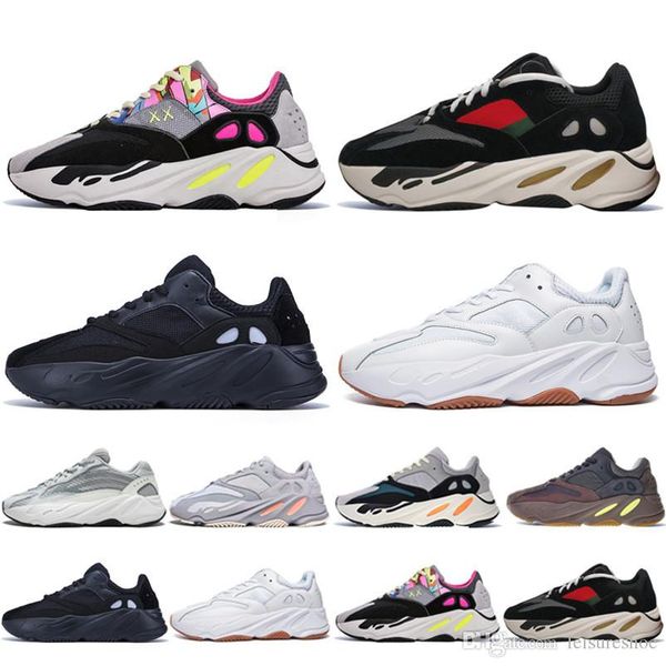 

sell kanye az west wave runner v2 geode static salt mauve solid grey sneakers sneaker shoes men women sneakers sneakers 36-45, Black
