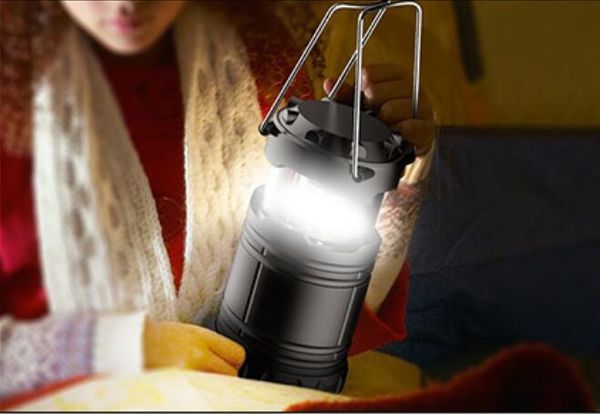 

collapsible 30 led lightweight portable adventure patio camping lantern hanging tent flashlight light emergencies linternas hiking camping