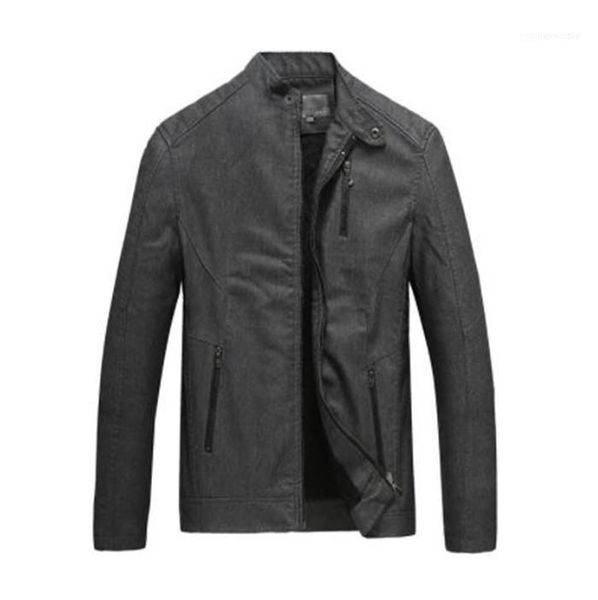 

sleeve homme clothing warm hip hop style fashion casual apparel mens winter designer pu jackets plus velvet stand collar long, Black;brown