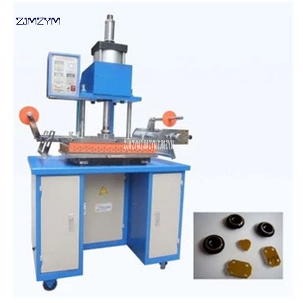 

jd350 foil stamping machine pneumatic bronzing machine for pvc card leather and paper embossing stamping 350*500mm