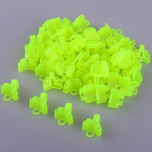 

50pcs plastic fishing treble hook covers protector holder cap for hook