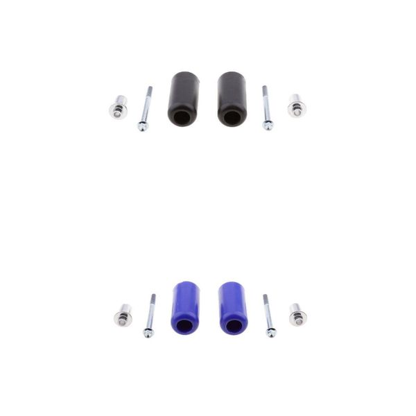 

2 pair no cut frame slider crash protector universal for motorcycle motorbike